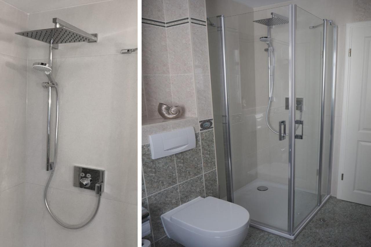 Mit Meerblick Und Balkon, Gratis Nutzung Vom Ahoi Erlebnisbad Und Sauna In Sellin - Meeresblick Fewo 35 Goehren  Exteriör bild